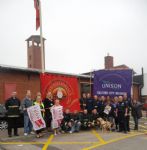 Salford Firefighters Strike 